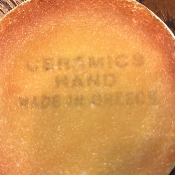 6 Ceramic Tile Coasters Hand Made in Greece - Picture 3 of 8